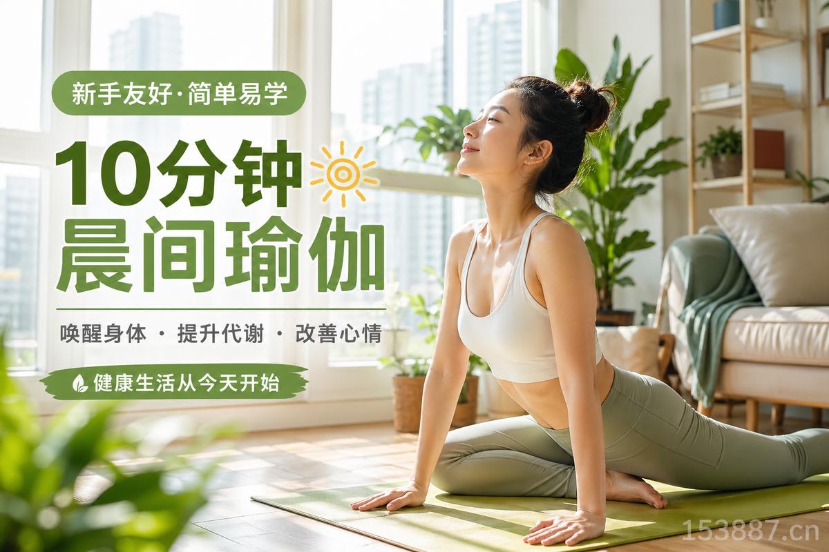 tk网红短视频vlog·tk网红短视频vlog·10分钟晨间瑜伽生活技能视频