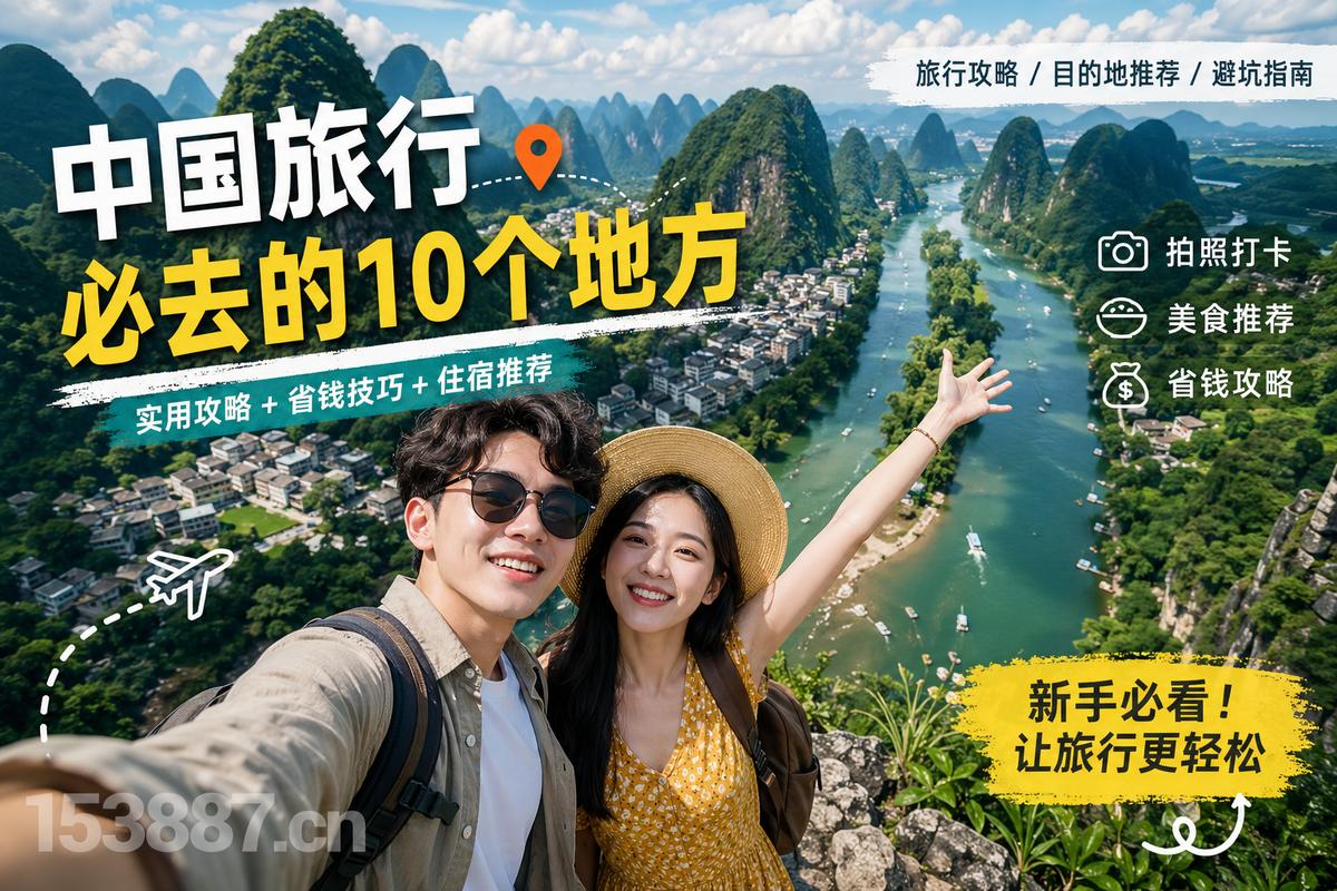 tk网红短视频vlog·tk网红短视频vlog·中国旅行必去10个地方视频攻略